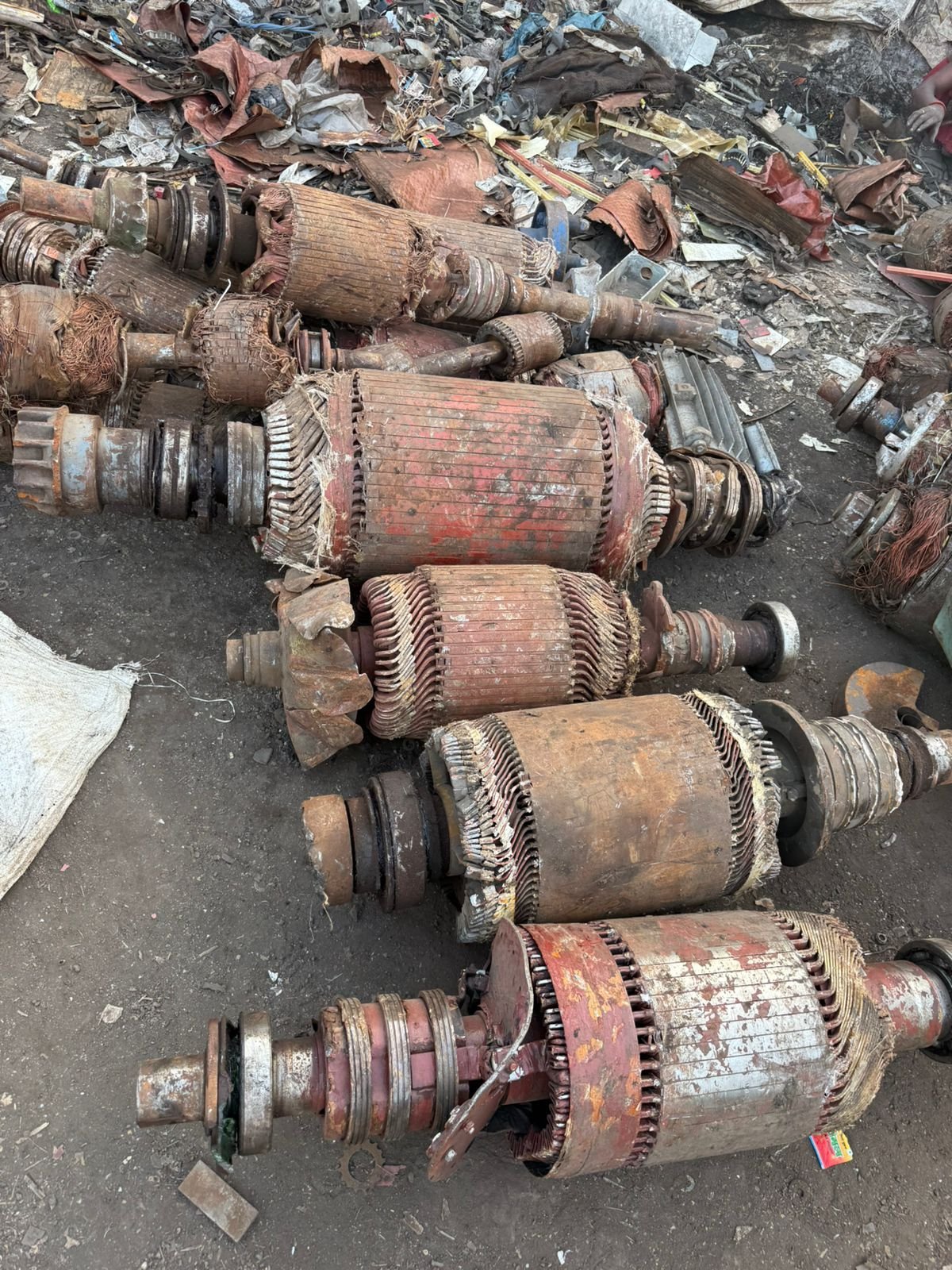 Industrial Rotor Scrap — Dismantled Lot