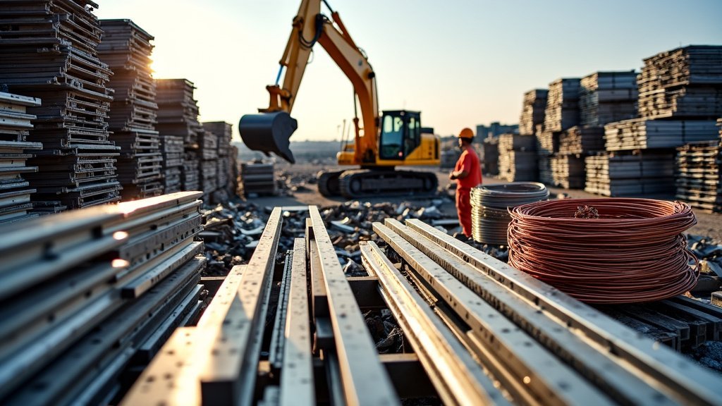 Industrial metal reuse and progress